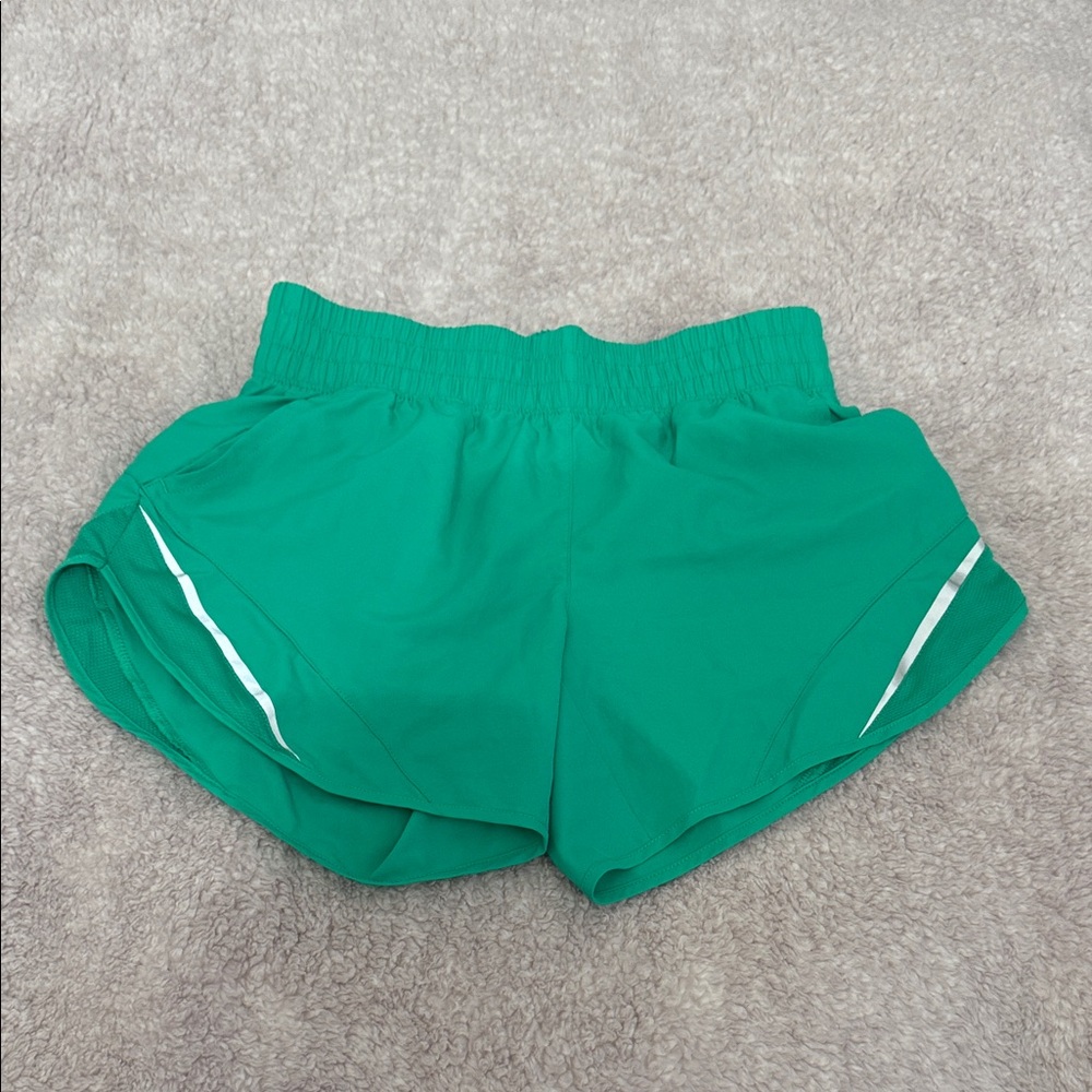 Green Women's Athletic Shorts